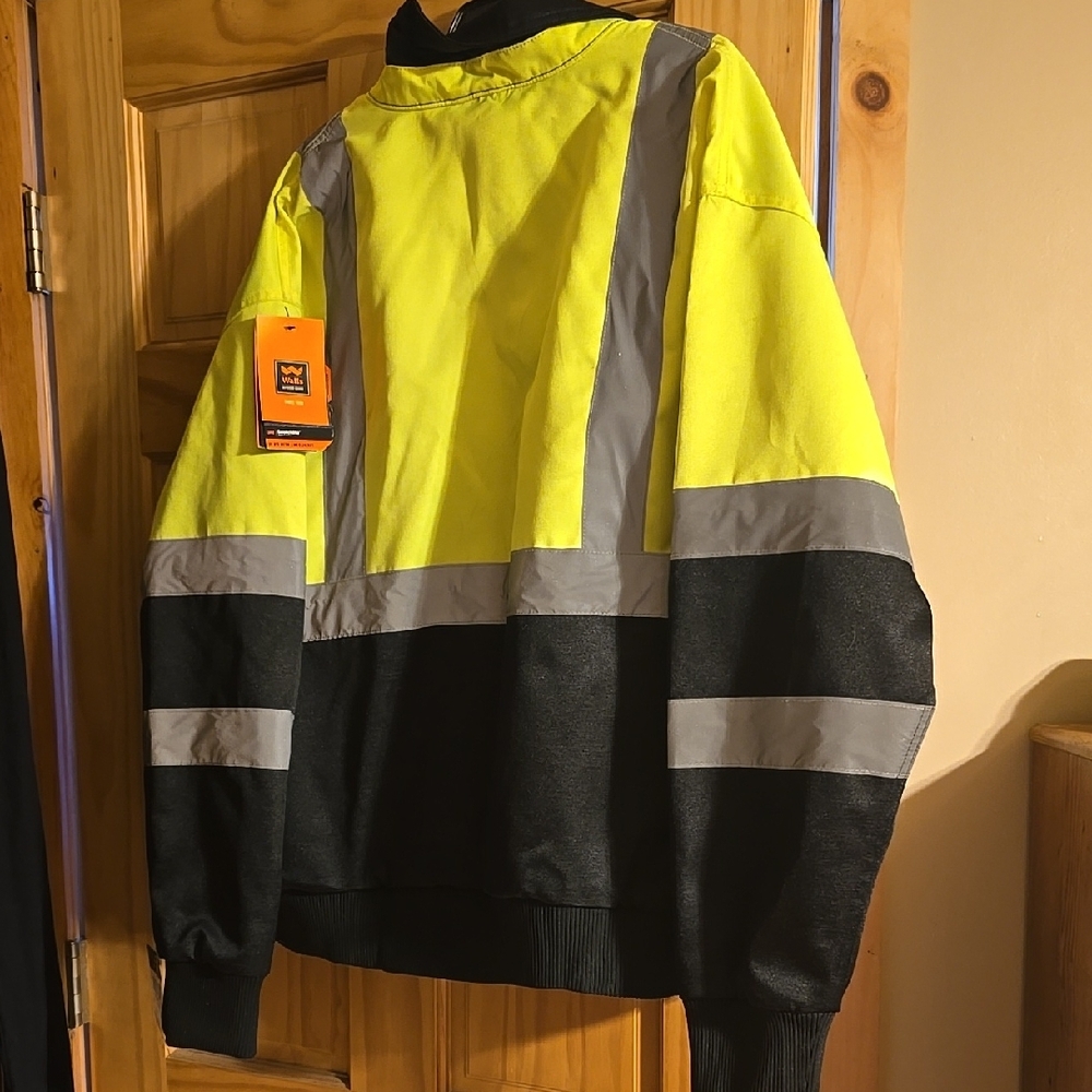 Walls Mens High-Visibility Work Jacket - Picture 2 of 5